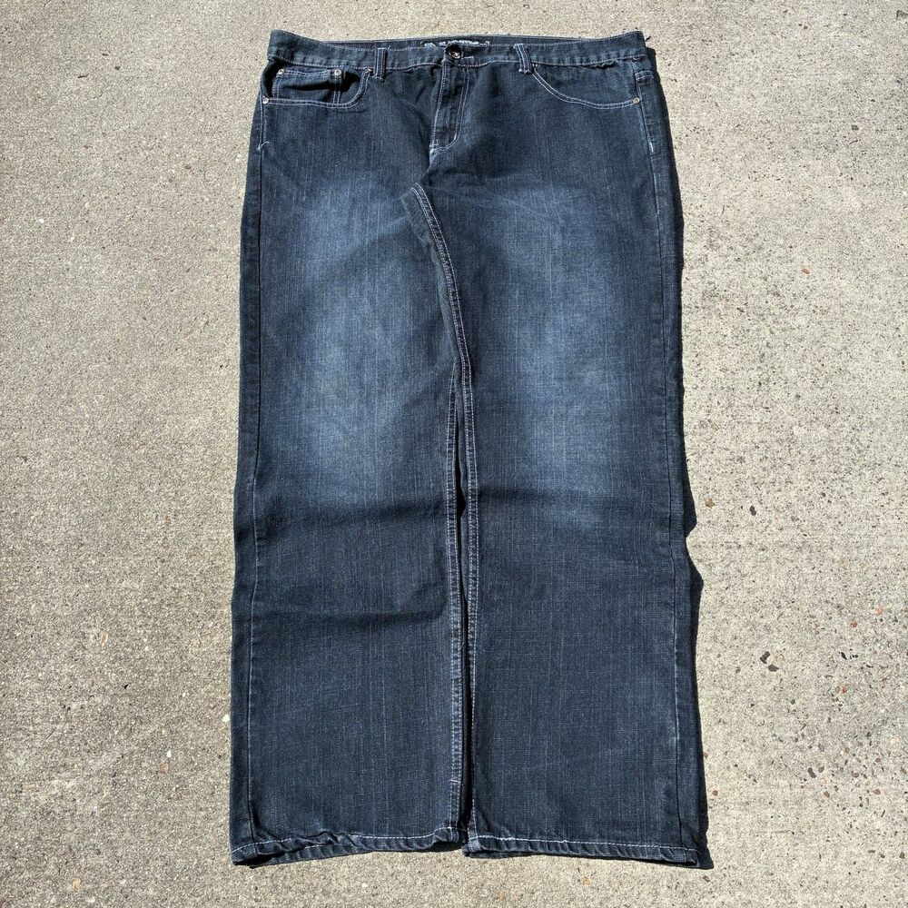 Vtg Southpole Style Jeans Men's 42x33 Wide Leg Baggy Y2K Cyber Grunge Skater